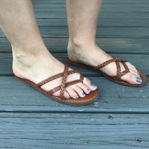 AEO leather sandals